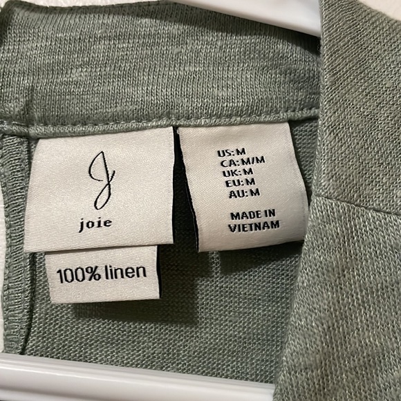 JOIE Linen Tank Top - Picture 3 of 3